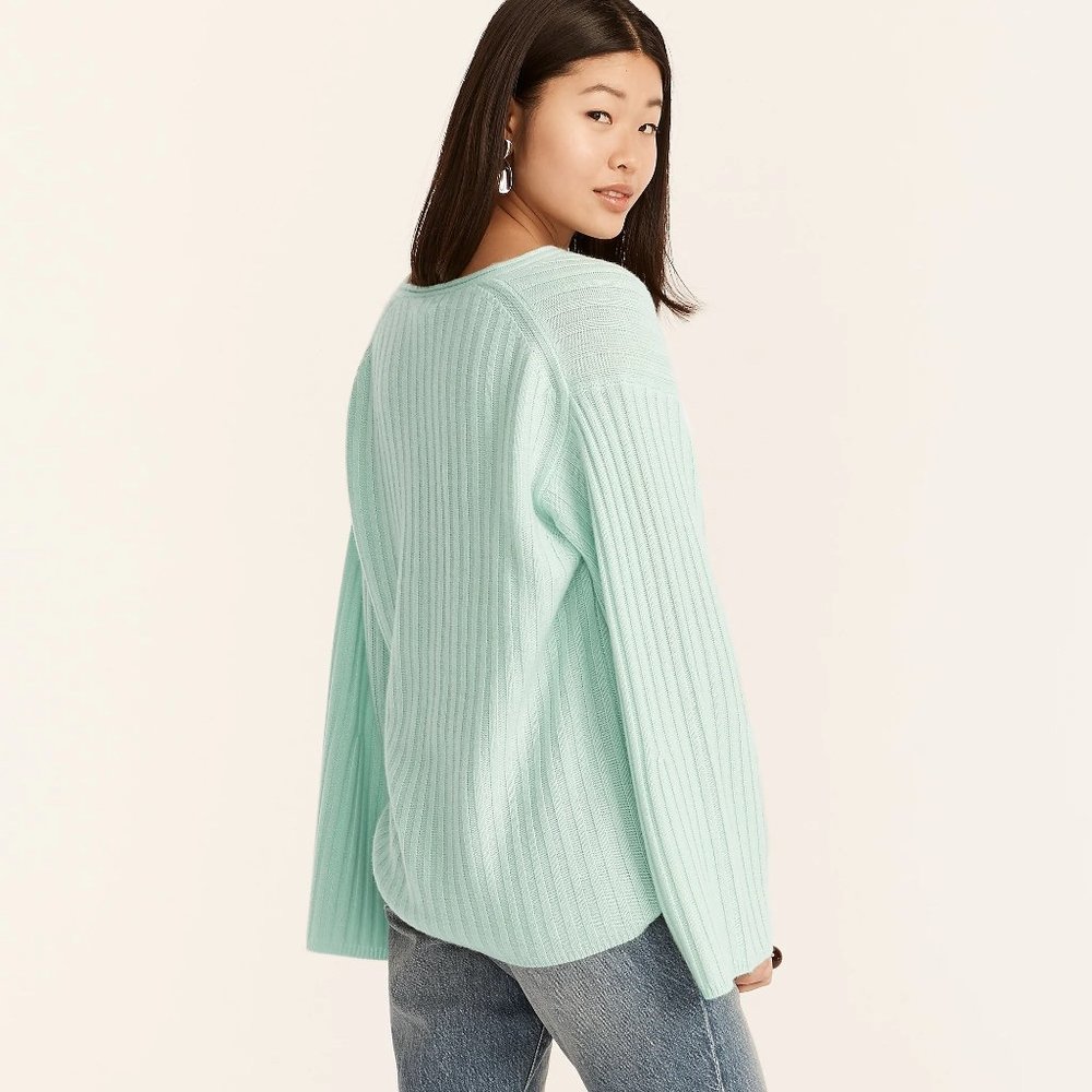 Cashmere Ribbed Tunic from J. Crew - Picture 2 of 10